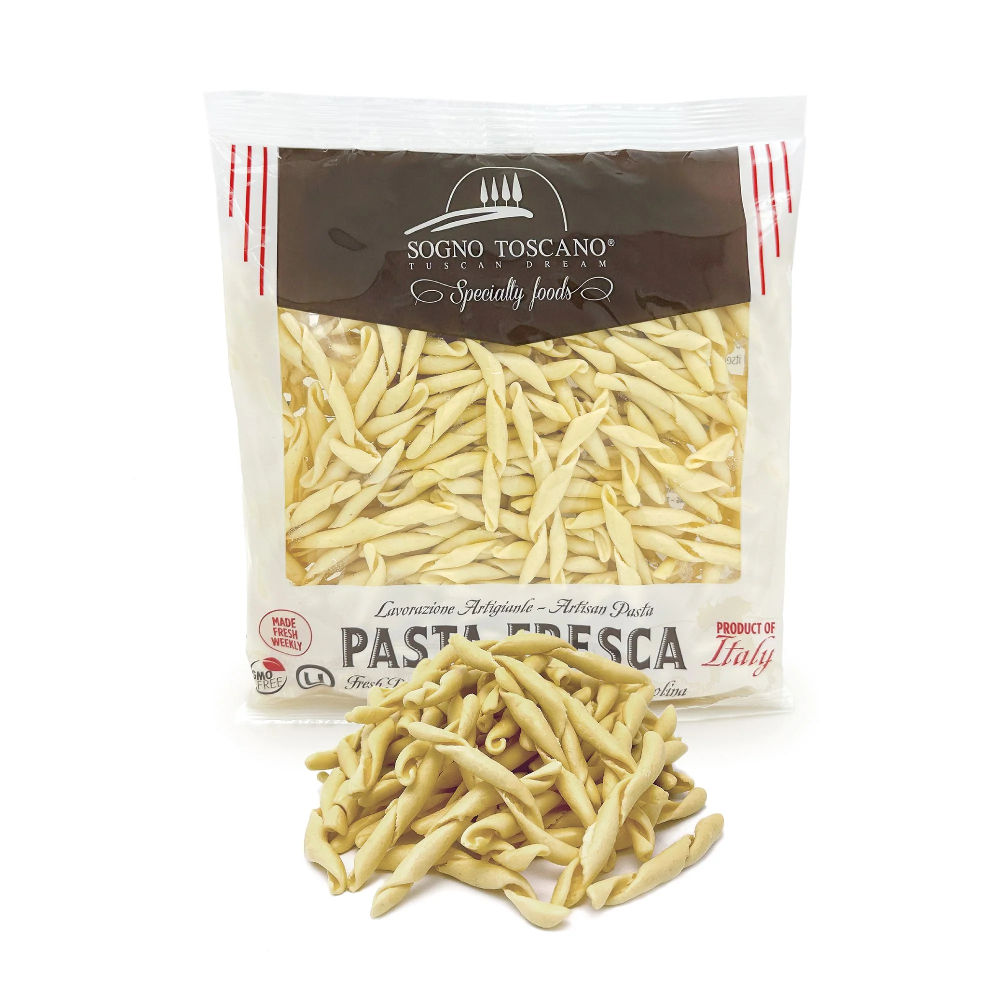 Fresh Fusilli al Ferretto pasta