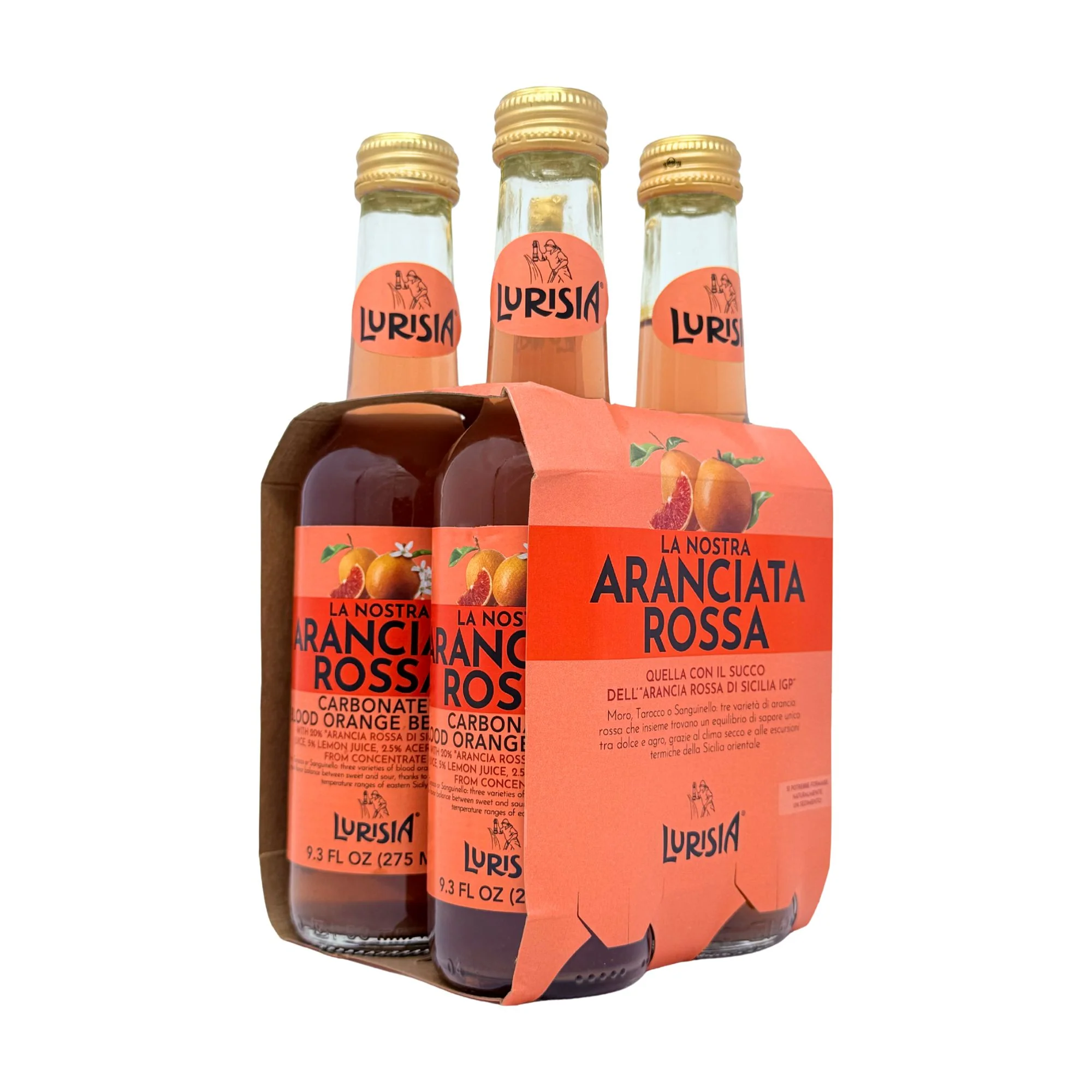 Lurisia Italian "Aranciata Rossa" Red Orange - Image 3