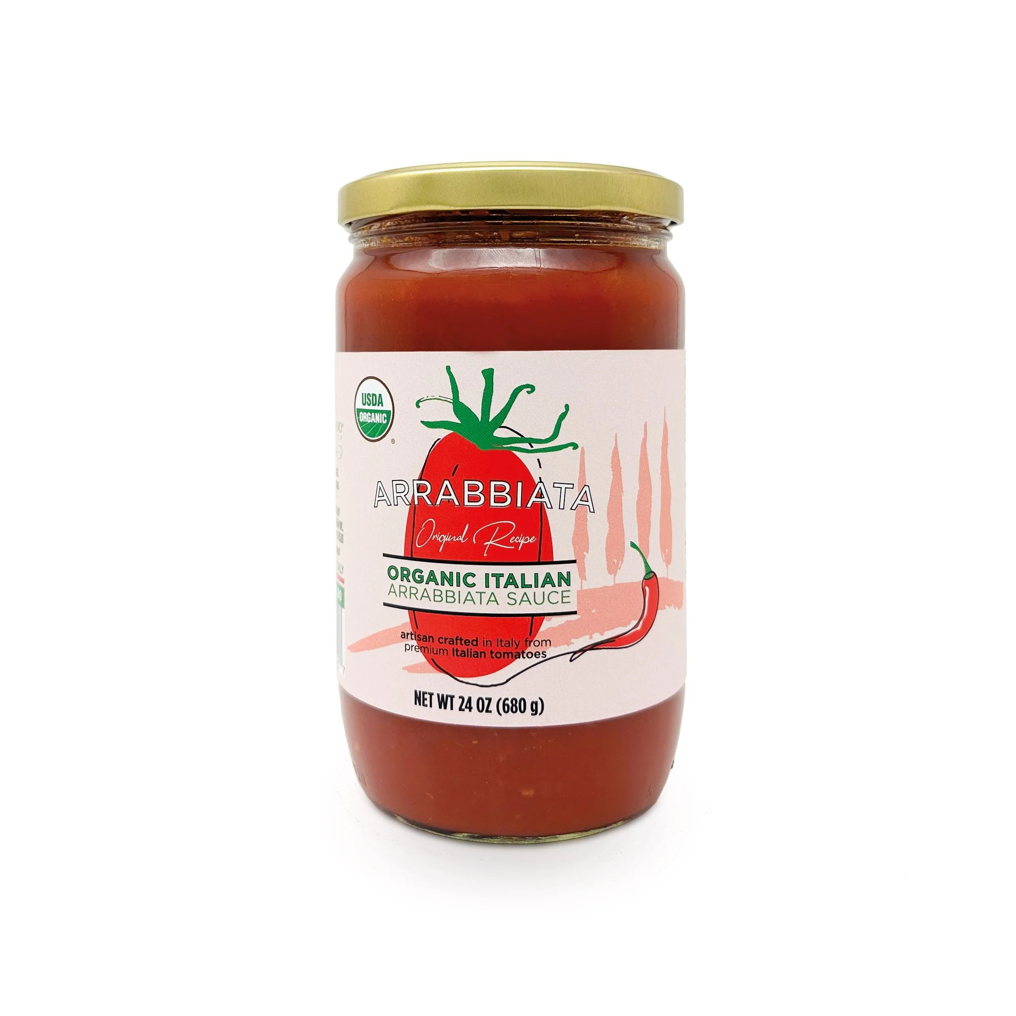 Organic Arrabbiata Tomato Sauce