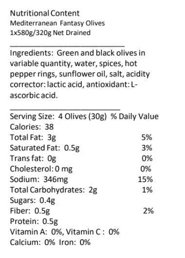 Mediterranean Fantasy Olive Medley - Jar - Image 3