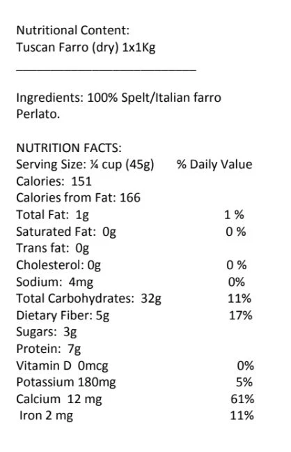 Tuscan Farro Gain - Bag - Image 4