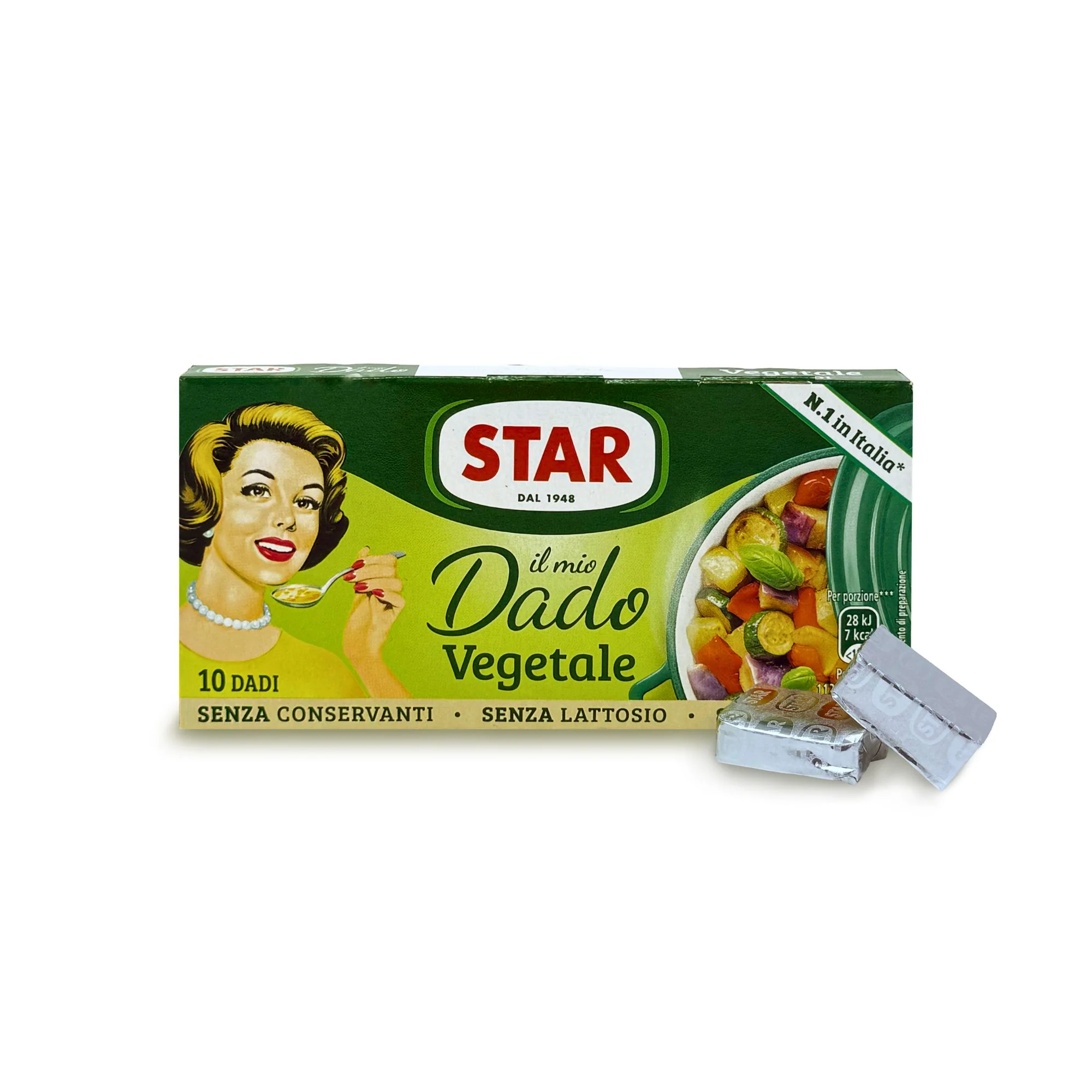 Vegetable Buillon cubes -Dado Star (10pack)